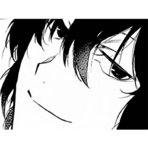 эскиз аниме иллюстрация