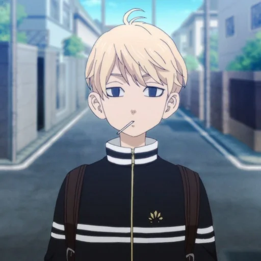 anime cartoon human face