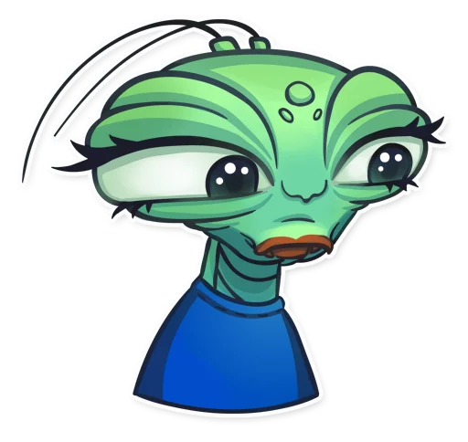 Sticker Eva the Mantis - 8