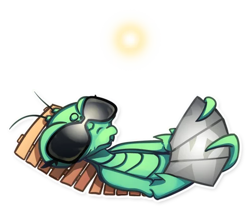 Sticker Eva the Mantis - 7