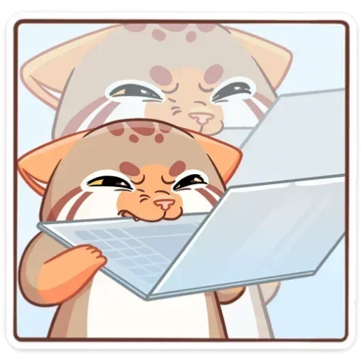 Стикер ManulUrBezTexta - 1