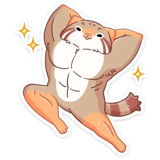 Sticker ManulUrBezTexta - 1