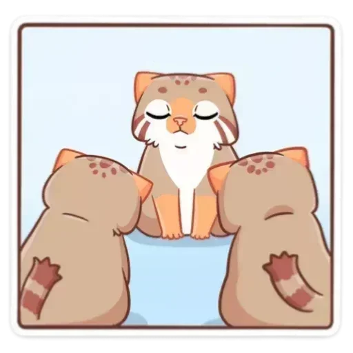 Sticker ManulUrBezTexta - 1