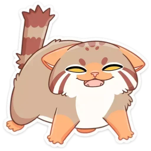 Sticker ManulUrBezTexta - 1