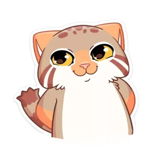 Sticker ManulUrBezTexta - 1