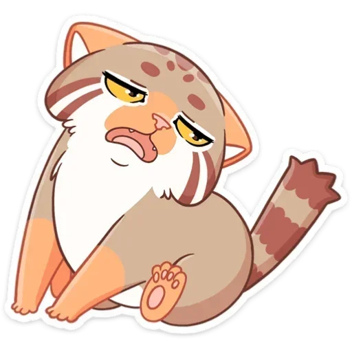 Sticker ManulUrBezTexta - 1