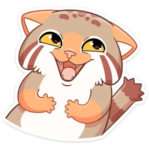 Стикер ManulUrBezTexta - 1