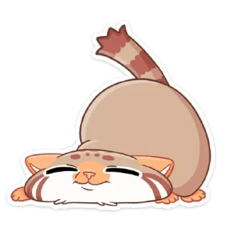 Sticker Манул Ур без текста @stickers_vk - 0