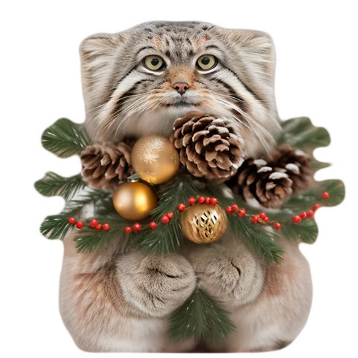 Sticker ManulWinter - 1