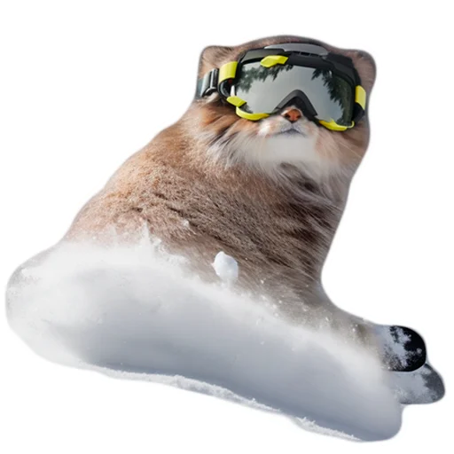 Sticker ManulWinter - 1