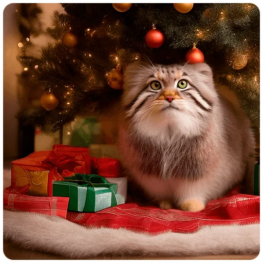 Sticker ManulWinter - 1