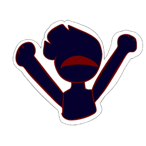 Sticker many eyes - 8