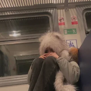 Sticker Твоя лисичка 🦊 - 2