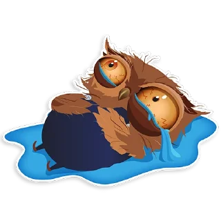 Sticker Marathon Owl - 3