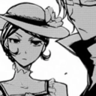 Стикер Маргарет Митчелл @DazaiStikers - 1