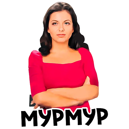 Sticker Margarita Simonyan - 11