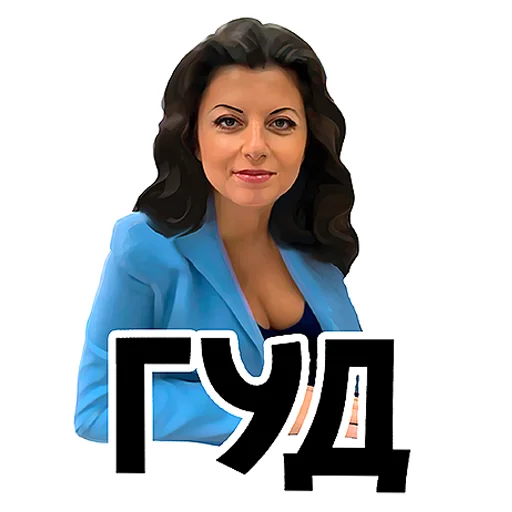 Sticker Margarita Simonyan - 9