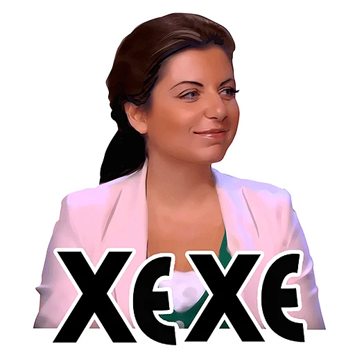 Sticker Margarita Simonyan - 8