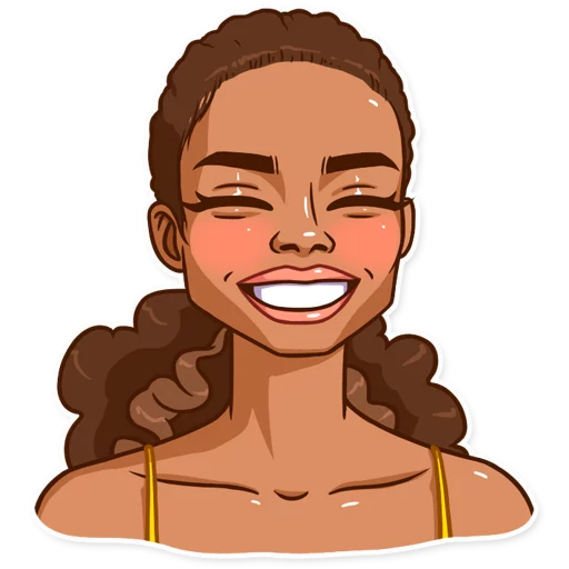 человеческое лицо рисование мультфильм