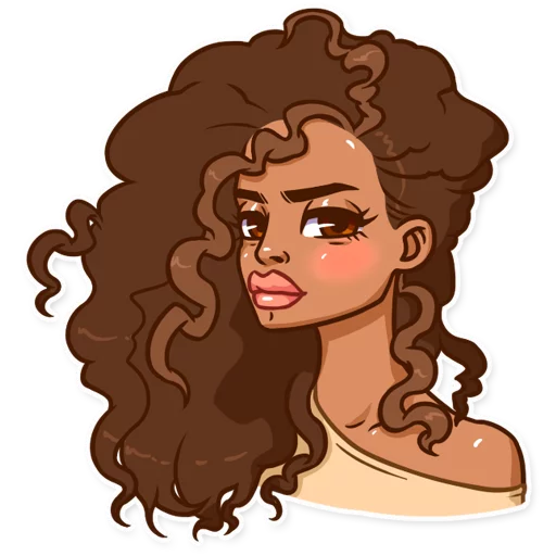 человеческое лицо эскиз мультфильм