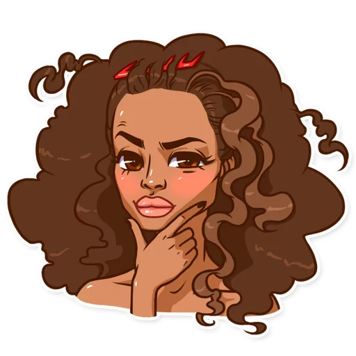 human face illustration cartoon