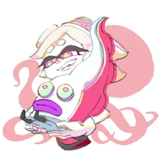 Sticker Squid sisters - 1