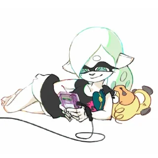 Sticker Squid sisters - 6