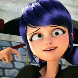 Sticker Marinette Dupain-Cheng by: @Darkdemons 🐞🚏 - 5