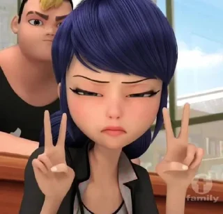 Sticker Marinette Dupain-Cheng by: @Darkdemons 🐞🚏 - 6