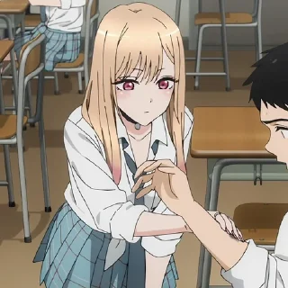 Sticker ʹʹ𝘔𝘢𝘳𝘪𝘯 𝘒𝘪𝘵𝘢𝘨𝘢𝘸𝘢¹ ༢ @Play_with_fire - 2