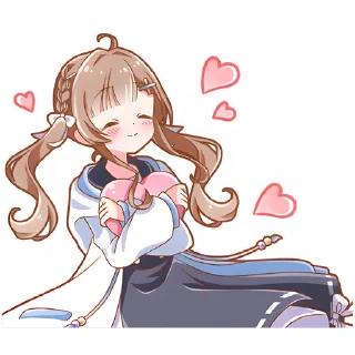 Sticker Марка-чан @Nyasticks - 0