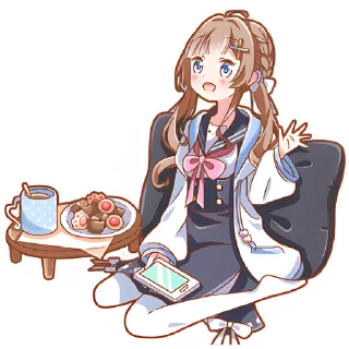 Sticker Марка-чан @Nyasticks - 7