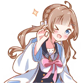 Sticker Марка-чан @Nyasticks - 3