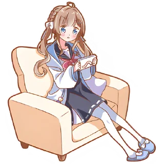 Sticker Марка-чан @Nyasticks - 8