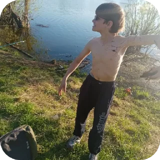 Стикер Маруся гей - 3