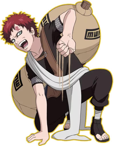 Sticker Mary Scarlet (Gaara) - 7