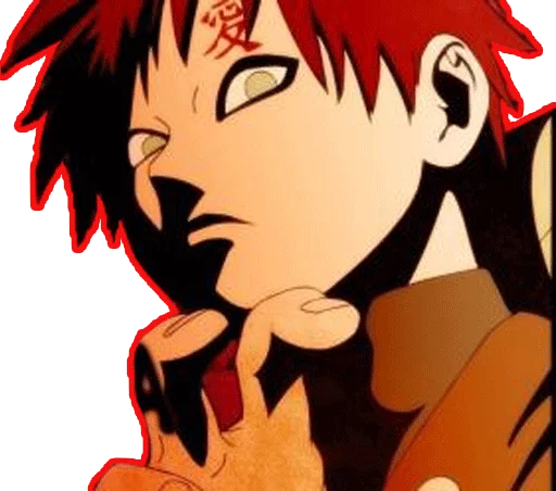Sticker Mary Scarlet (Gaara) - 2