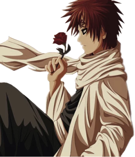 Sticker Mary Scarlet (Gaara) - 1