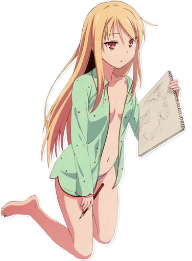 Sticker Mashiro Shiina - 2