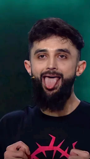 human face person human beard