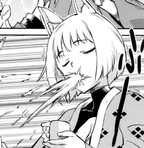 Стикер На случай манга переговоров - 11