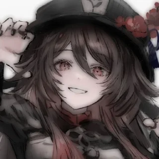 Sticker Genshin impact ( Ху Тао ) - 8