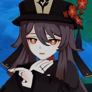 Sticker Genshin impact ( Ху Тао ) - 4