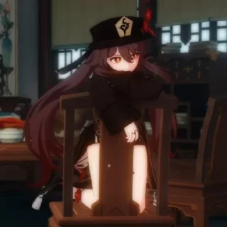 Sticker Genshin impact ( Ху Тао ) - 5