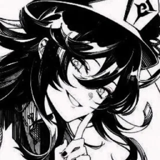 Sticker Genshin impact ( Ху Тао ) - 1