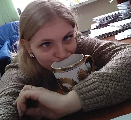 person human face coffee cup