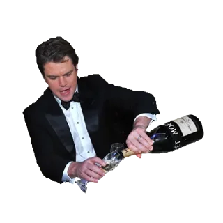 Sticker Matt Damon @stickersb2b - 4