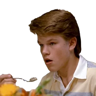 Sticker Matt Damon @stickersb2b - 2