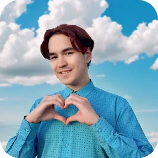 Стикер Матвей нежный ❤️ @Mshk49 - 2