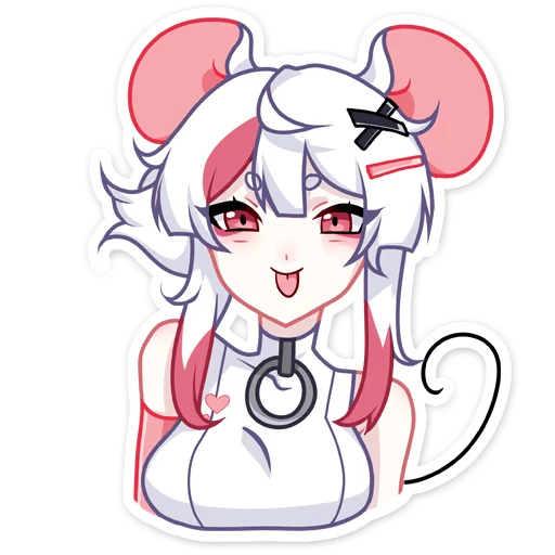 Стикер Мауси @nyasticks - 5